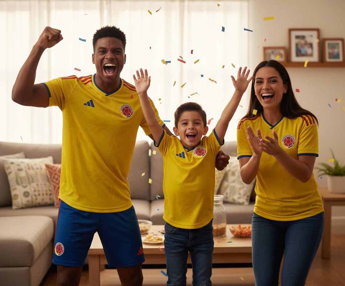Combo Mundial Colombia Drevon® – Frescura y Orgullo Tricolor