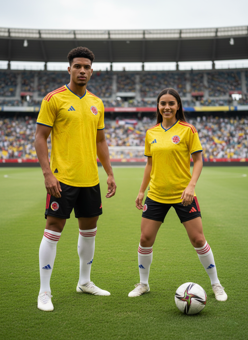 Combo Mundial Colombia Drevon® – Frescura y Orgullo Tricolor