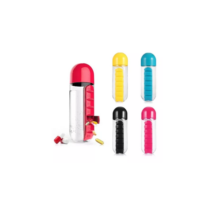 Botella Pastillero 600 ml Drevon® – Organización y Portabilidad