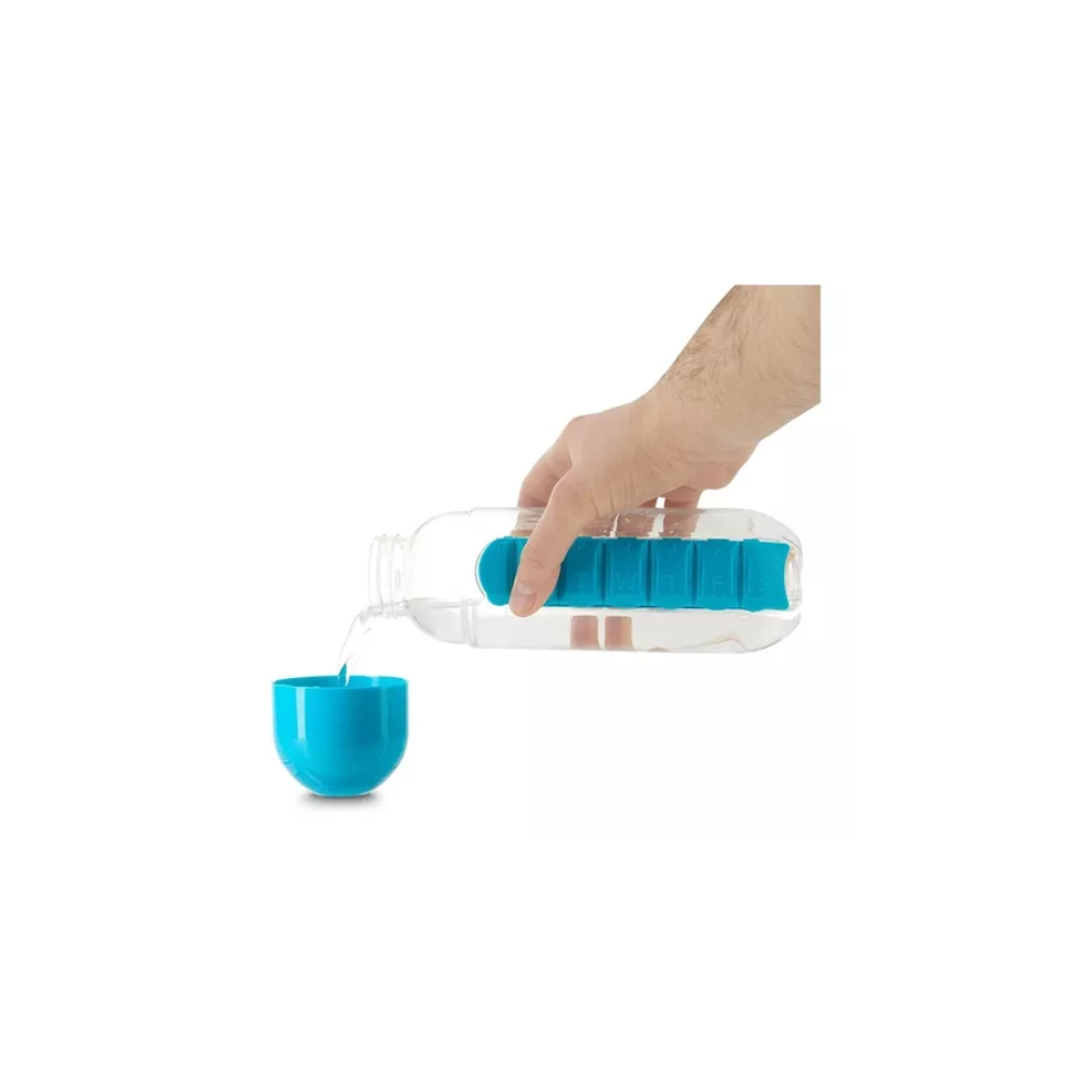 Botella Pastillero 600 ml Drevon® – Organización y Portabilidad