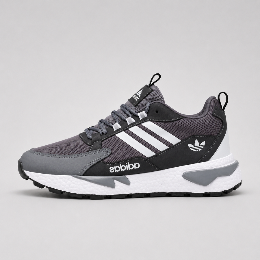 Tenis Adidas Gris Drevon® – Ligereza y Ajuste Seguro